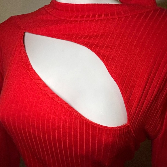 Red night out dress - Picture 4 of 7